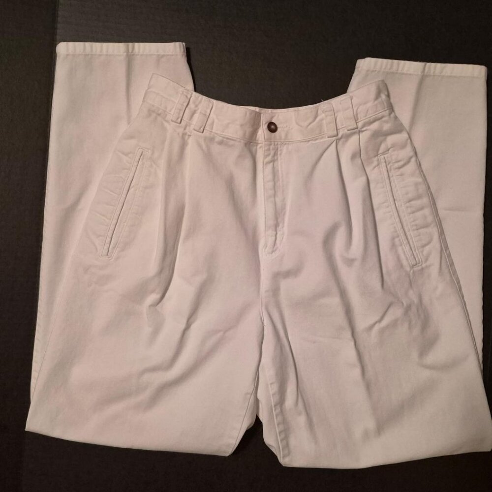 Liz Wear White Jeans Size 10